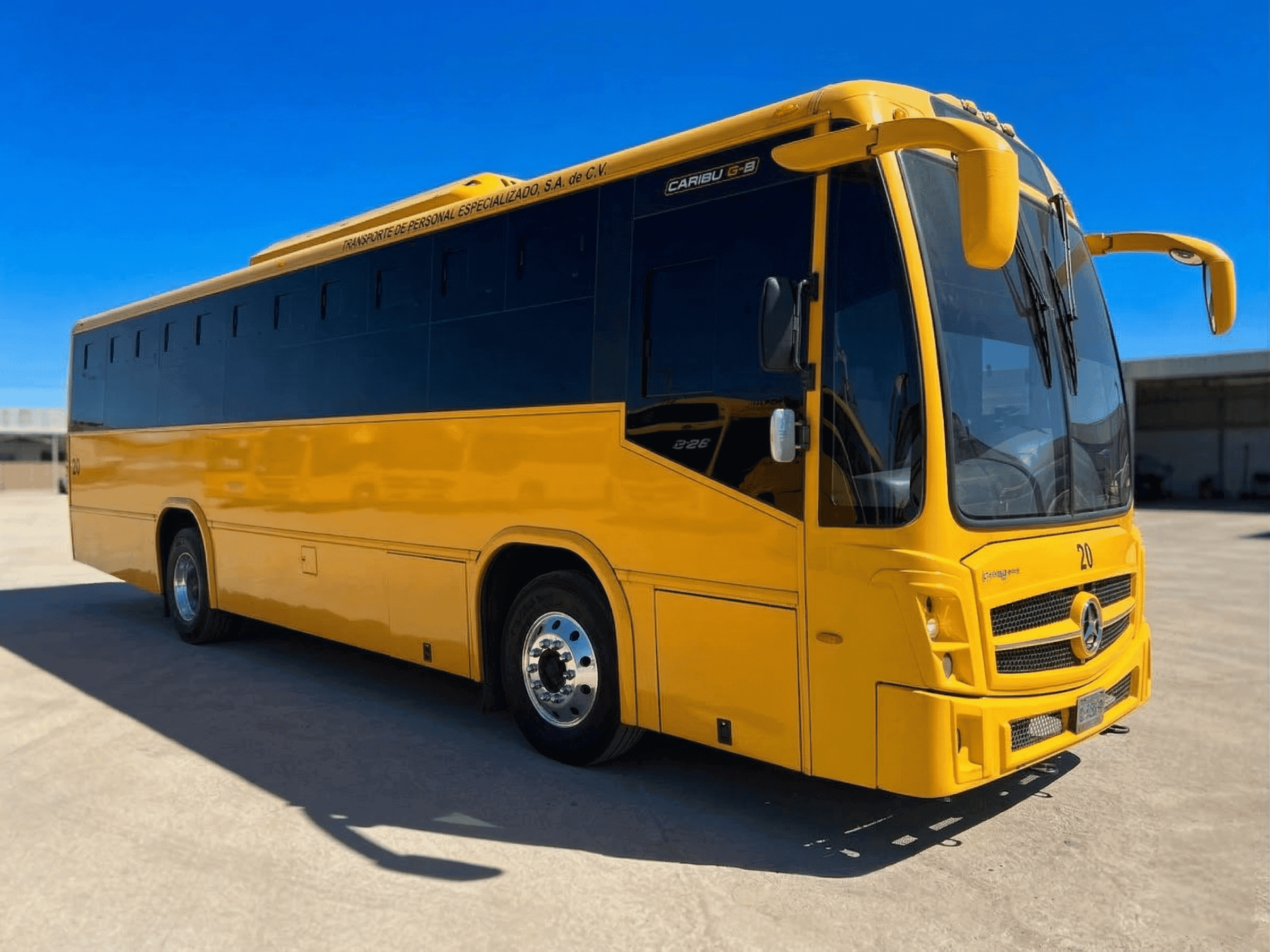 Renta de Camión G3 para 40 Pasajeros en Mexicali y su valle