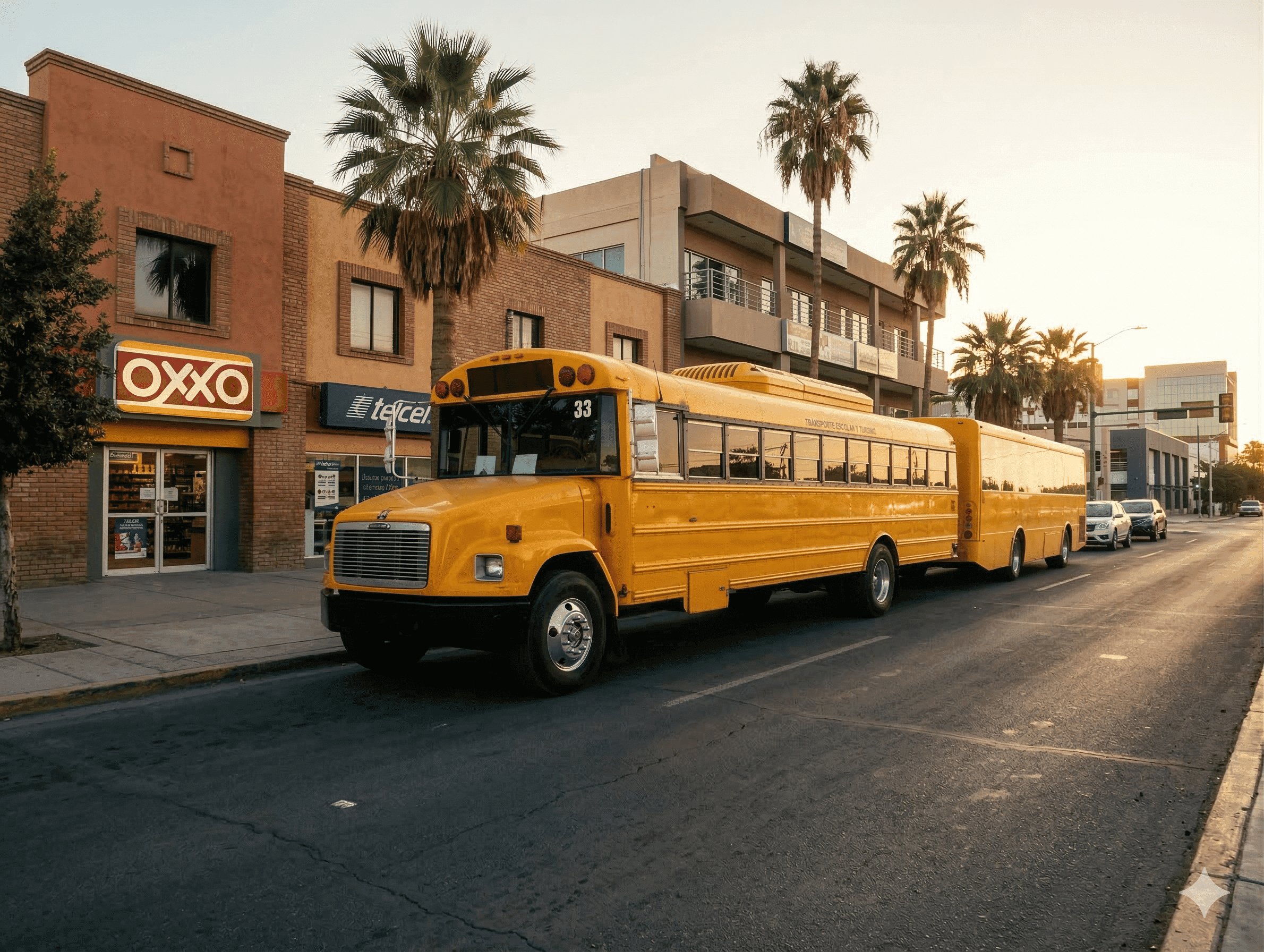 Renta de Camión Escolar para 40 Pasajeros en Mexicali y su valle