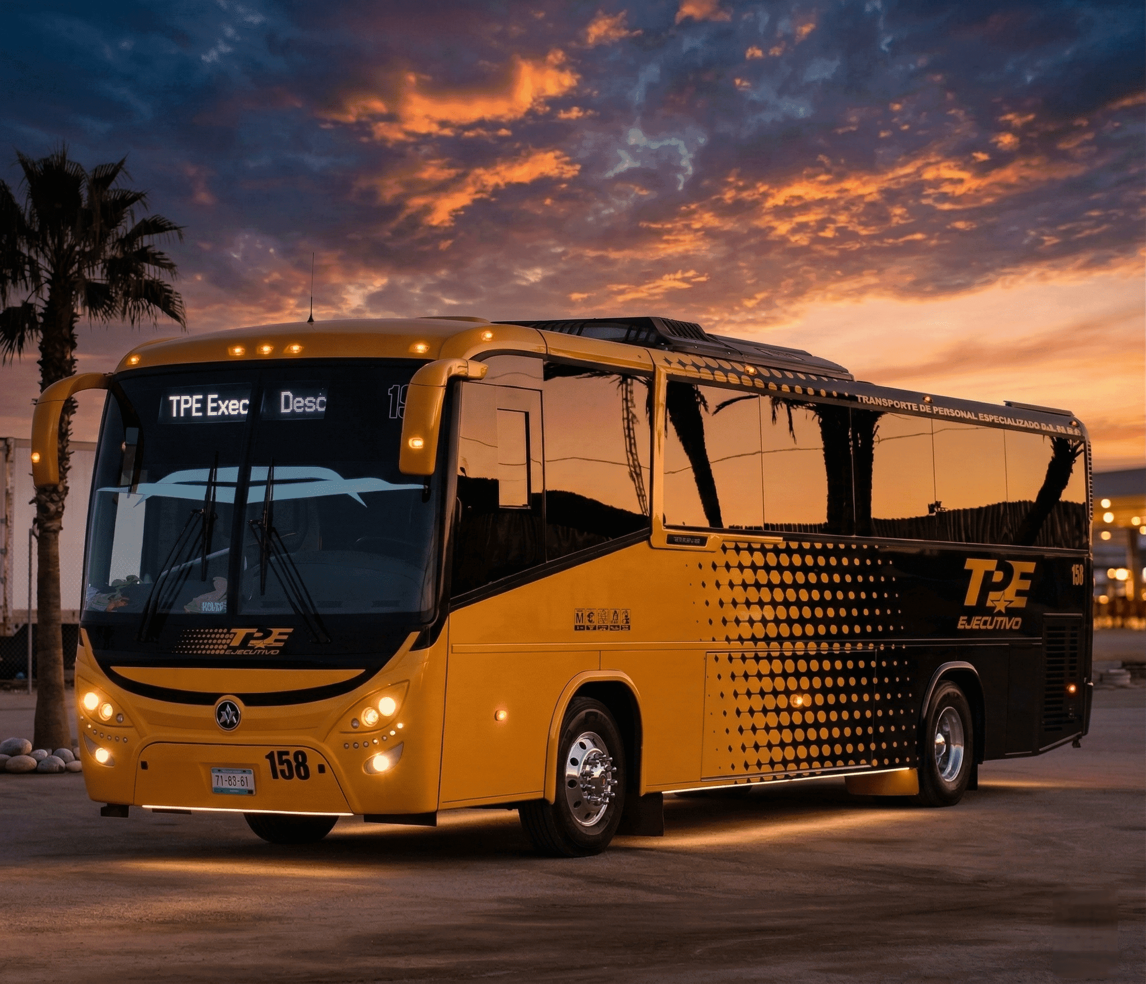 Renta de Camión Ejecutivo para 42 Pasajeros en Mexicali y su valle